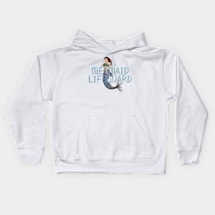 I Am the Mermaid Lifeguard Kids Hoodie